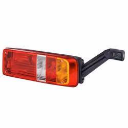 Luce posteriore; HELLA; Dx policromo nero senza lampadine; 0906599, 1964038, 7100426, 7224484, LSA0081001