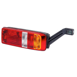 HELLA 2VP 340 931-161 Luce posteriore Dx policromo nero senza lampadine