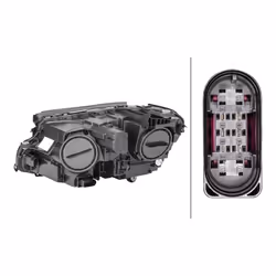 HELLA 1EG 012 076-061 Fari Dx PY21W, H7/H7 Alogeno per veicolo circolazione Dx