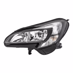 Fari; HELLA; Sx PSY24W, W21/5W, H7/H7 Alogeno, FF 12 per veicolo circolazione Sx; per OPEL, VAUXHALL; 13381337, 39108224, 121 ...