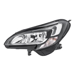 HELLA 1EF 011 830-051 Fari Sx LED, H7/H7, PSY24W FF, LED, Alogeno per veicolo circolazione Dx OPEL: Corsa E Hatchback