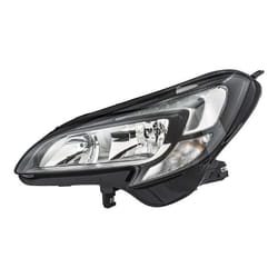 HELLA 1LF 011 830-071 Fari Sx H7/H7, PSY24W, LED LED, Alogeno, FF per veicolo circolazione Sx OPEL: Corsa E Hatchback