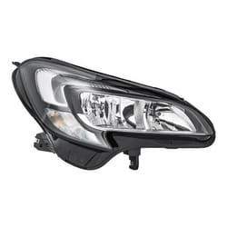 HELLA 1LF 011 830-081 Fari Dx H7/H7, PSY24W, LED LED, Alogeno, FF per veicolo circolazione Sx OPEL: Corsa E Hatchback