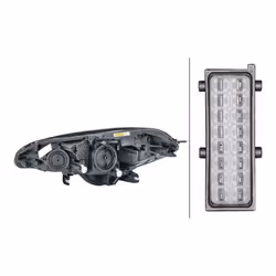 HELLA 1EF 011 830-101 Fari Dx H11, D5S, PSY24W, LED Bi-Xeno, LED per veicolo circolazione Dx OPEL: Corsa E Hatchback