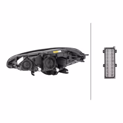 HELLA 1LF 011 830-121 Fari Dx D5S, PSY24W, LED, H11 LED, Bi-Xeno per veicolo circolazione Sx OPEL: Corsa E Hatchback
