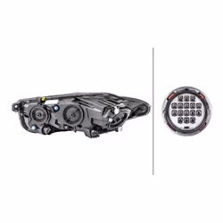 HELLA 1LH 011 811-141 Fari Dx H15, LED, PSY24W, H7 FF, Alogeno, LED per veicolo circolazione Sx JAGUAR: