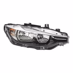 Fari; HELLA; Dx H7/H7, PY21W Alogeno, FF 12 per veicolo circolazione Sx; per BMW; 63117365598, 7365598