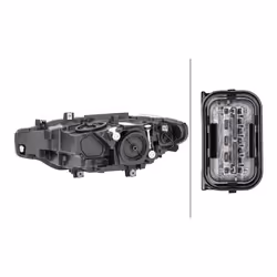 HELLA 1LG 012 101-941 Fari Dx H7/H7, PY21W Alogeno, FF 12 per veicolo circolazione Sx BMW: 3 Touring, 3 Sedan