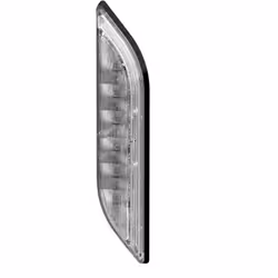 Indicatore direzione; HELLA; LED 12, 24 cristallino anteriore Sx; E245976, ShapelineStyle