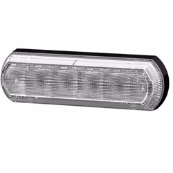 Indicatore direzione; HELLA; LED 12, 24 cristallino anteriore Sx, anteriore Dx; E245987, ShapelineTech, 29533A