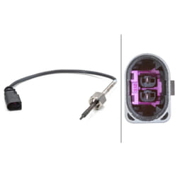 Sensore, temperatura gas di scarico HELLA 6PT014 494-161