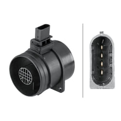 Misuratore di portata d'aria HELLA 8ET 358 095-301