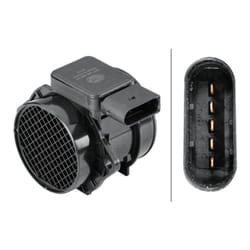 Misuratore di portata massica dell'aria HELLA 8ET 358 095-351