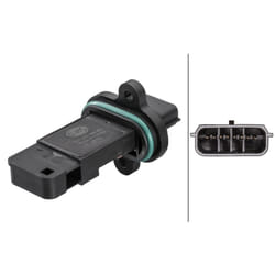 Misuratore di portata d'aria HELLA 8ET 358 095-431