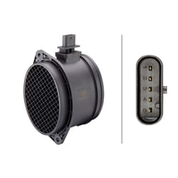 Misuratore di portata d'aria HELLA 8ET358 095-701