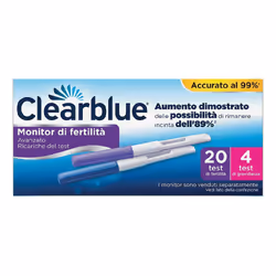 Clearblue Fertilità Test Ovulazione Digitale individua i tuoi 2 giorni più fertili per massimizzare le tue possibilità di con ...