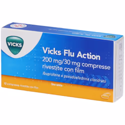 Vicks Flu Action 12 pz Compresse rivestite con film