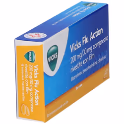 Vicks Flu Action 12 pz Compresse rivestite con film