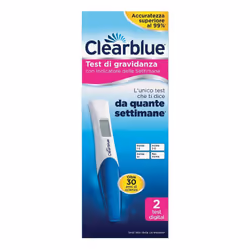 Clearblue Test di Gravidanza con Indicatore Digitale 2 Pezzi