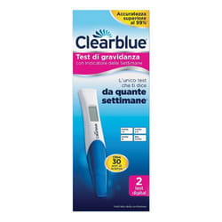 Clearblue Test di Gravidanza con Indicatore Digitale 2 Pezzi