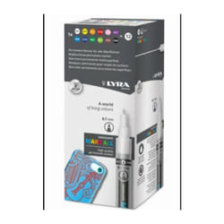 Fila - lyra mark all punta sottile 0,7mm. nero x6