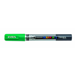 Lyra Graduate Mark All marcatore permanente Punta a ogiva/sottile Verde chiaro 6 pz