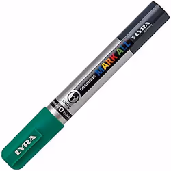 Lyra Graduate Mark All, Verde chiaro, Tipo di punta, Verde, Argento, Plastica, Medio, 2 mm