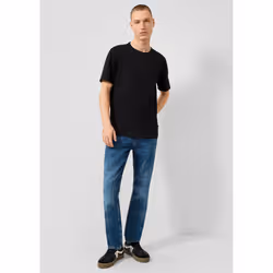 s.Oliver 2141633.9999.L camicia e top Scollo rotondo Manica corta Cotone - Vista aggiuntiva 2