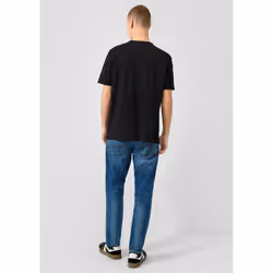 s.Oliver 2141633.9999.XXL camicia e top Scollo rotondo Manica corta Cotone - Vista aggiuntiva 4