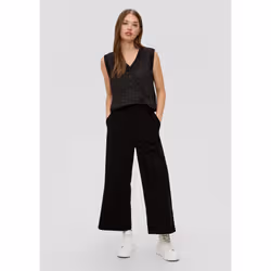 s.Oliver 2148966.9999.42 Pantalone Nero - Vista aggiuntiva 2