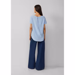 s.Oliver 2162738.5072.34 camicia e top Camicetta Manica corta Viscosa - Vista aggiuntiva 4