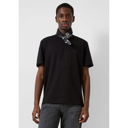 s.Oliver 2164741.9999.XL camicia e top Maglietta Scollo rotondo Manica corta Cotone