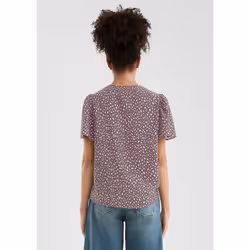 s.Oliver 2169377.44A0.42 camicia e top Camicetta Manica corta Viscosa - Vista aggiuntiva 3