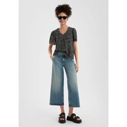 s.Oliver 2169377.99A0.40 camicia e top Camicetta Manica corta Viscosa