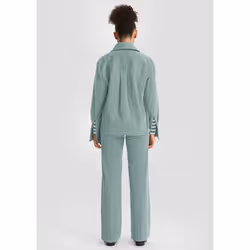 s.Oliver 2170002.6215.42 camicia e top Sovracamicia Manica lunga Cotone - Vista aggiuntiva 4