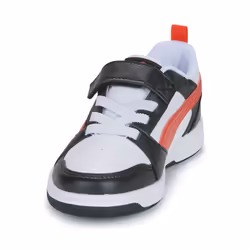 Scarpe bambini Puma Puma Rebound V6 Lo AC+ PS Bianco - 33 - Vista aggiuntiva 3