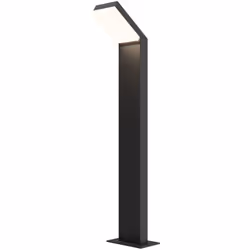 Collezione Outdoor LA LUCE CHE TI ACCOMPAGNA Lampada da Terra per esterno Moderno Paso luce 12W corpo in Alluminio Nero 3000K ...
