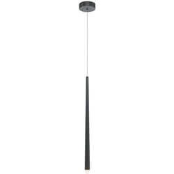 Maytoni - Lampadario a Sospensione Moderno Cascade Alluminio Nero 1 Luce Led 6W