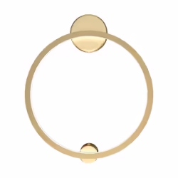 Collezione Halo UN PERCORSO DI LUCE PER LA TUA CASA Applique - Lampada da Parete Moderno Halo luce Led 24W armatura in Allumi ...