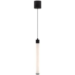 Lampadario a Sospensione Moderno Ray Alluminio Nero Luce Led Integrato 10W