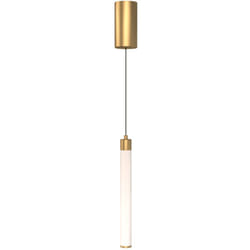 Lampadario a Sospensione Moderno Ray Alluminio Oro Luce Led Integrato 10W