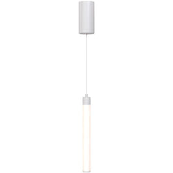 Lampadario a Sospensione Moderno Ray Alluminio Bianco Luce Led Integrato 10W