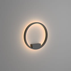Maytoni - Applique Da Parete Moderno Rim Alluminio Nero 1 Luce Led 25W