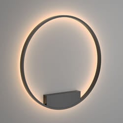 Maytoni - Applique Da Parete Moderno Rim Alluminio Nero 1 Luce Led 51W
