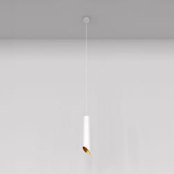 Maytoni - Lampadario a Sospensione Moderno Lipari Alluminio Bianco 1 Luce Gu10 35W