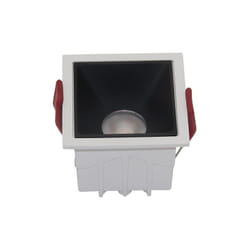 Maytoni - Faretto Da Incasso Moderno Alfa Led Alluminio Bianco Led Diffusore Nero 10W