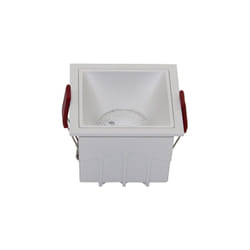 Maytoni - Faretto Da Incasso Moderno Alfa Led Alluminio Bianco Led Luce Calda 15W
