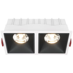 Maytoni - Doppio Faretto Da Incasso Moderno Alfa Led Alluminio Bianco 15W