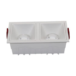 Maytoni - Faretto Da Incasso Moderno Alfa Led Alluminio Bianco Led 15W Luce Calda