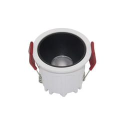 Maytoni - Faretto Da Incasso Moderno Alfa Led Alluminio Bianco Led Diffusore Nero Dimm.